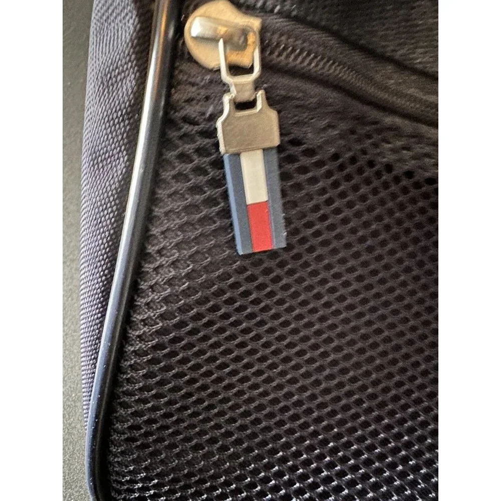 Vintage 90s Tommy Hilfiger Big Flag Spellout Gym Duffle Carry-On Travel …